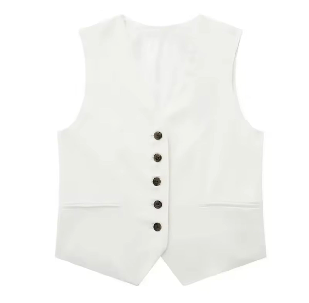 Océane Vêtements - Monaco Casual Button Up Vest