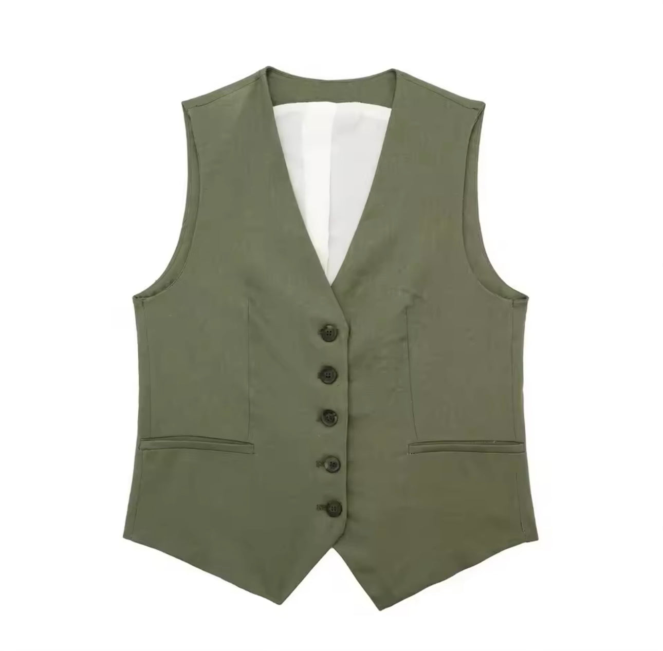 Océane Vêtements - Monaco Casual Button Up Vest