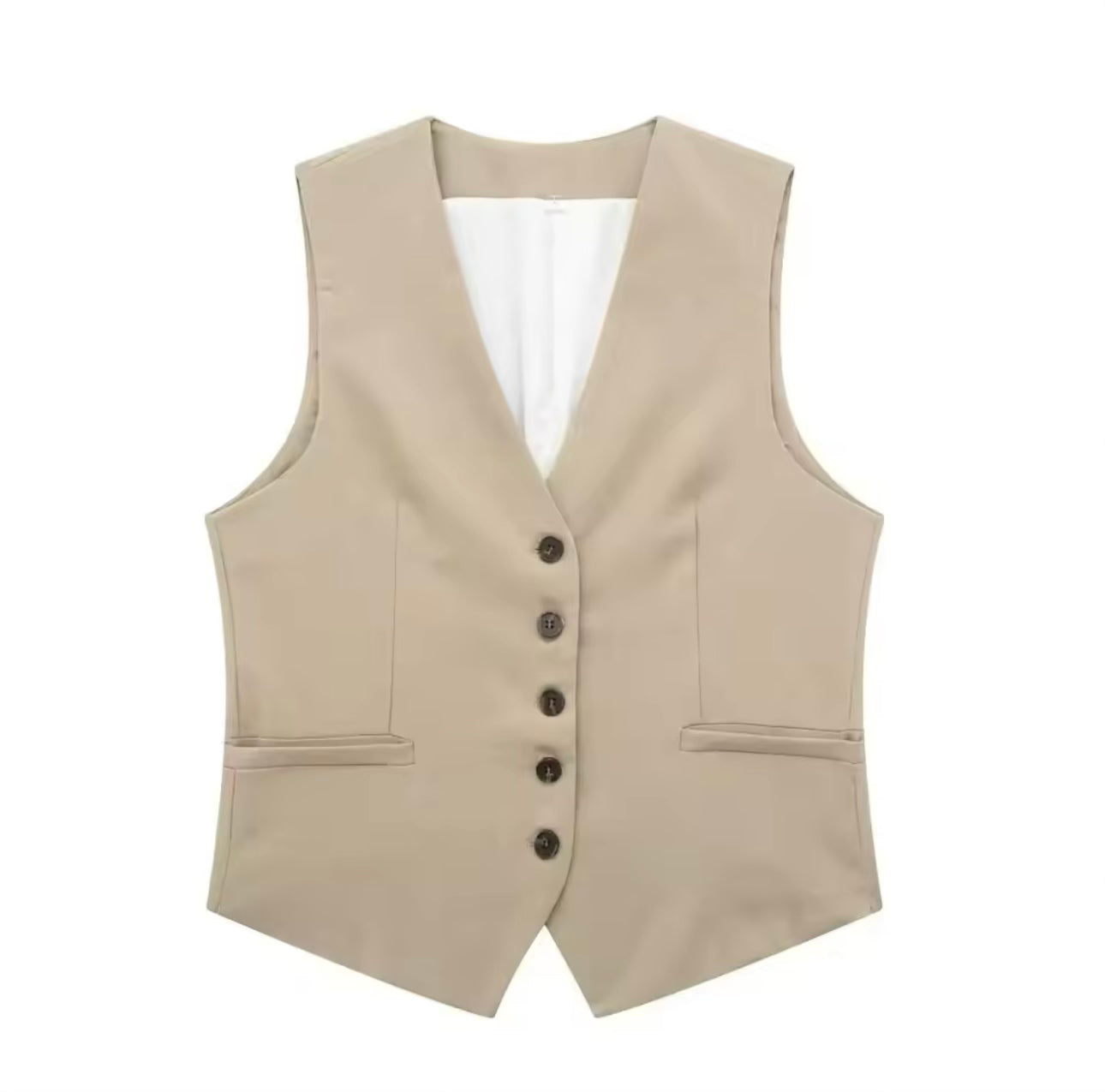 Océane Vêtements - Monaco Casual Button Up Vest