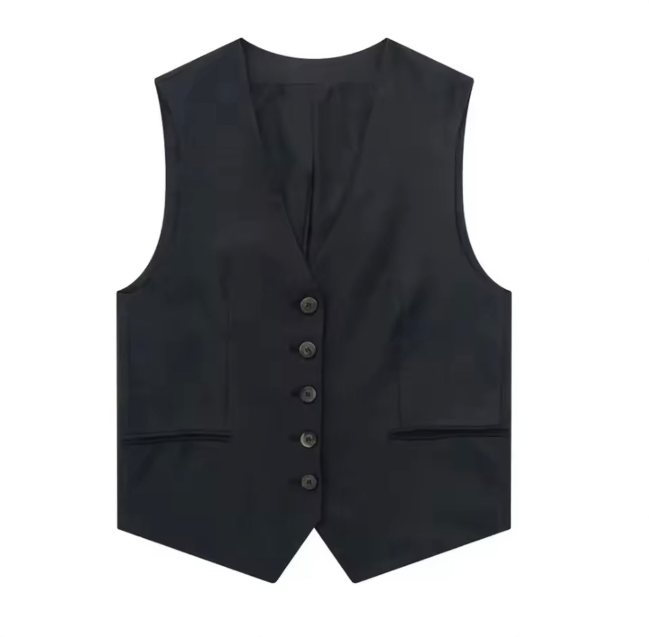 Océane Vêtements - Monaco Casual Button Up Vest