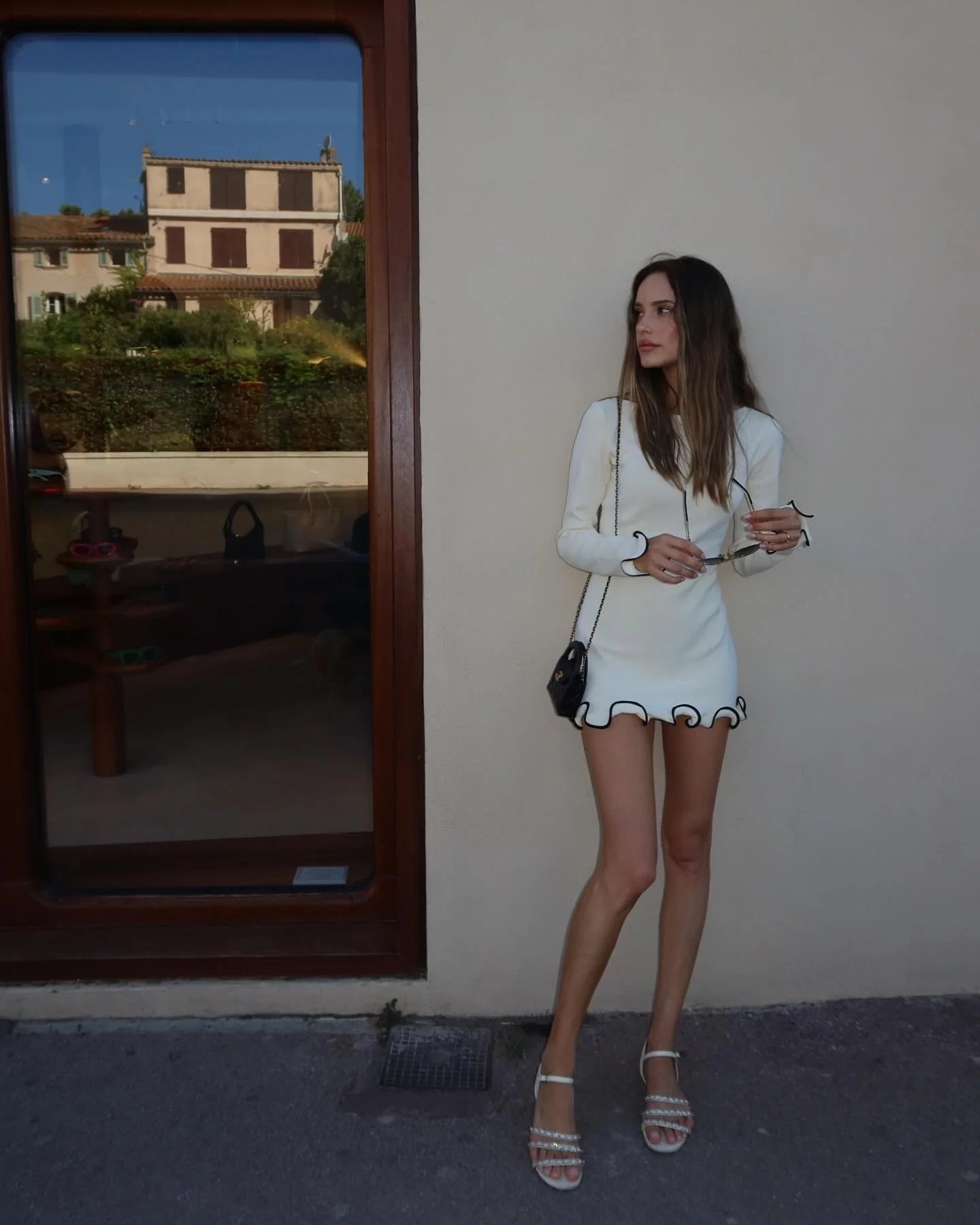 Océane Vêtements - Belle Ruffle Slim Mini Dress