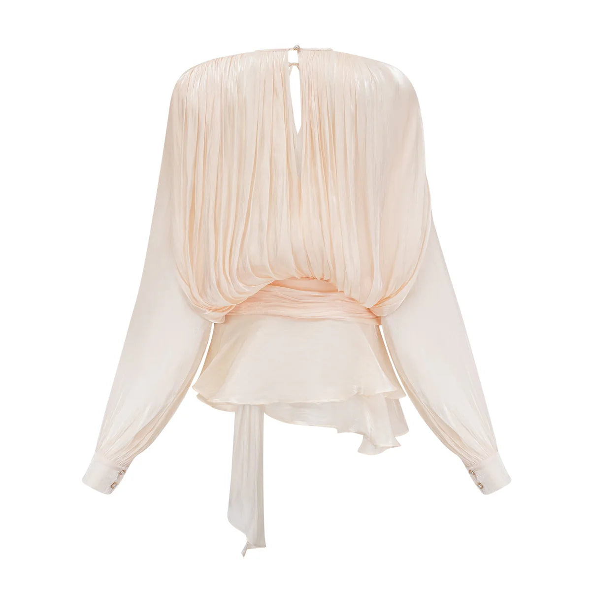 Océane Vêtements - Valentina Pleated Ruffled Mini Dress