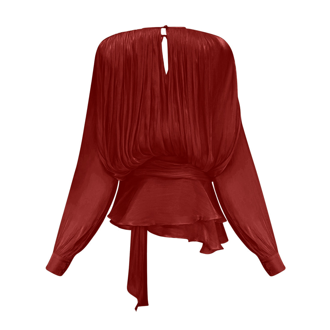 Océane Vêtements - Valentina Pleated Ruffled Mini Dress